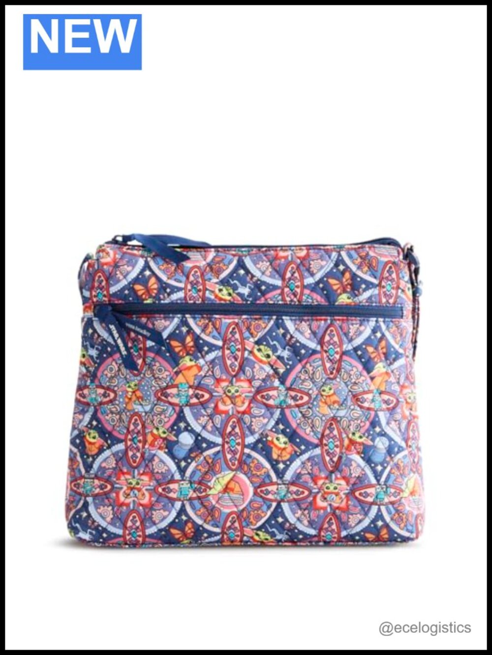 Vera Bradley Star Wars Crossbody Bag, Quilted Cotton Purse